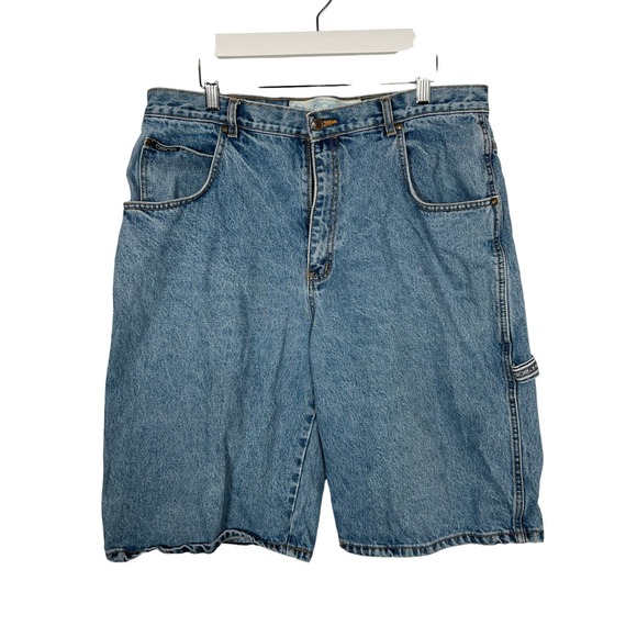 Cherokee Other - Denim Carpenter Shorts Mens Vintage Cherokee‎ Painter 90s Grunge Cotton 36